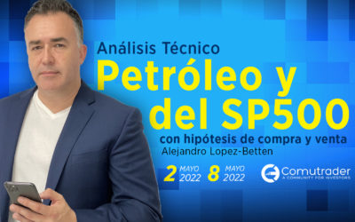 Análisis Técnico para el SP500 + Petróleo con Señales de Compras y Ventas 2 al 8 de Mayo, 2022